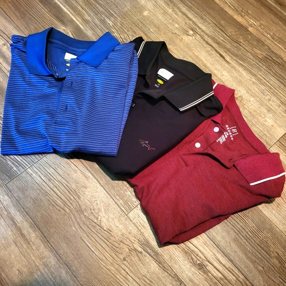 LOT - GEORGE, GREG NORMAN | Men's Polos (3)